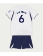 Otroške Nogometnih dresov Tottenham Hotspur Jan Paul van Hecke #6 Domači 2026-27 Kratki rokavi (+ hlače)